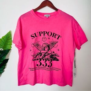 Pink Spiritual Graphic Tee